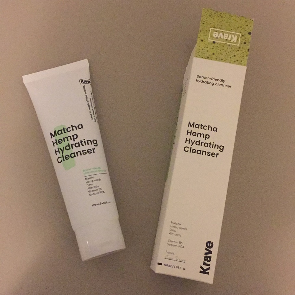 Krave Beauty Matcha Hemp Hydrating Cleanser